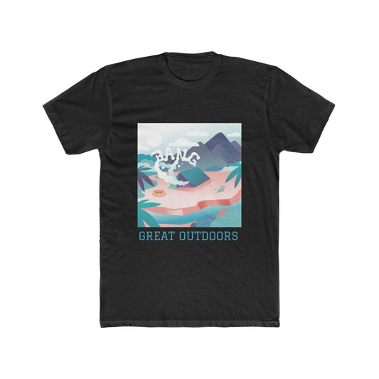 GREAT OUTDOORS Men's Cotton Crew Tee