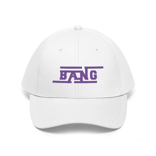 BANG ICONS Purple Twill Hat